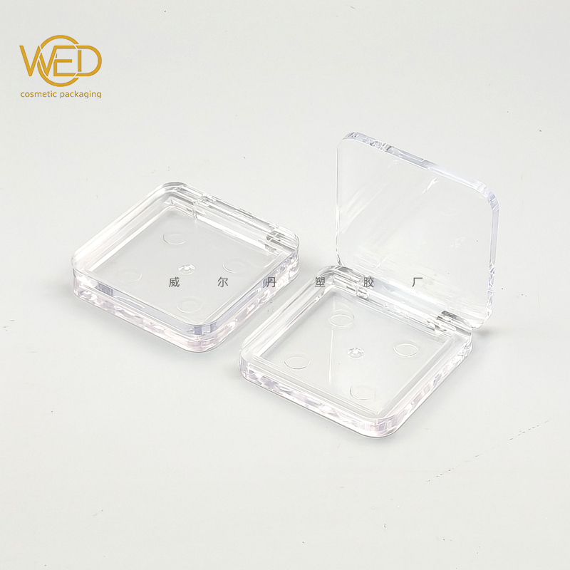 Square solid color blush box