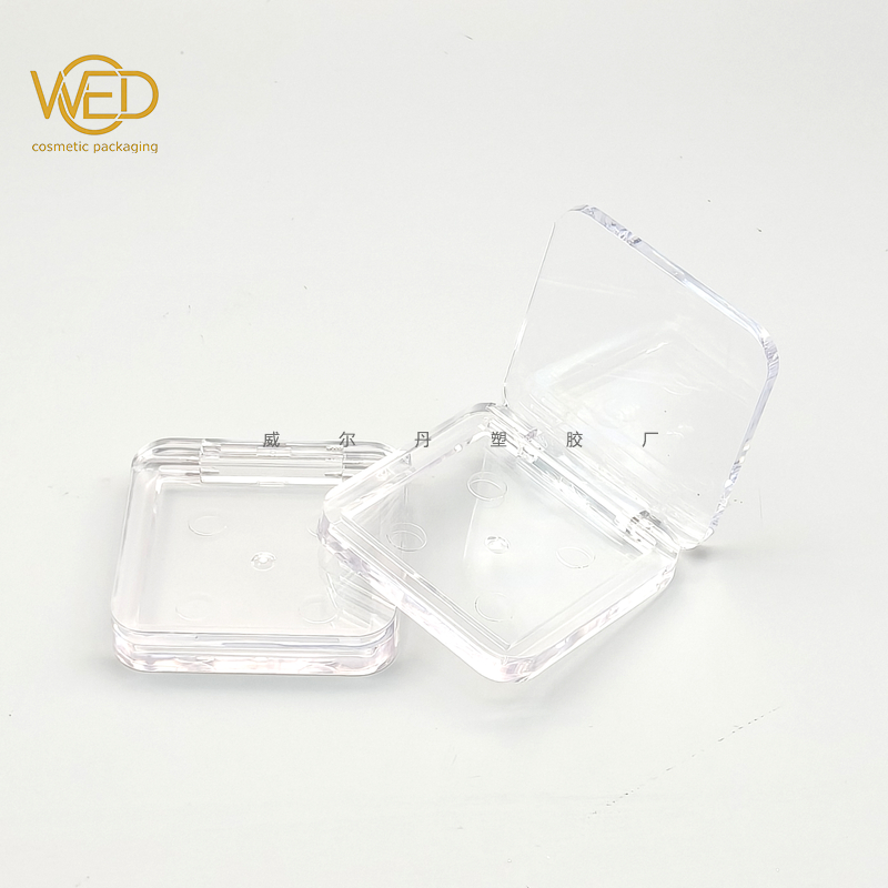 Square solid color blush box