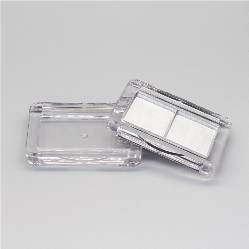 Rectangular single color blush box