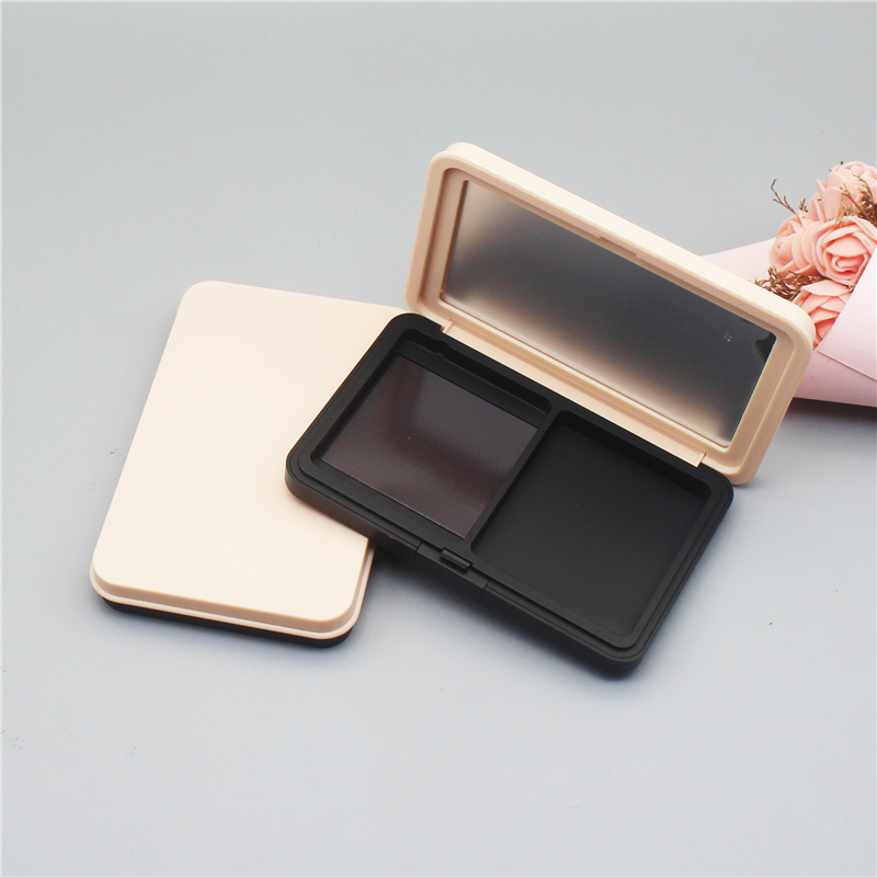 Rectangular magnetic blush box