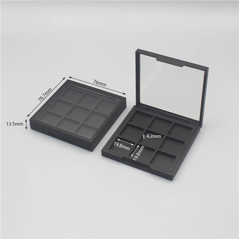 Square skylight 9-square eye shadow box