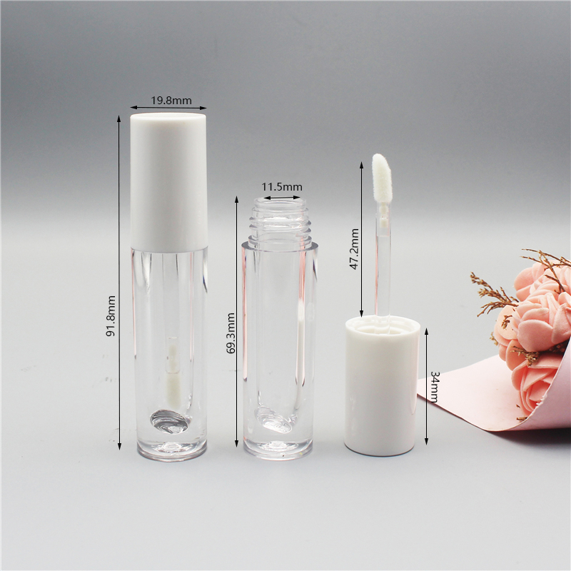 4ml round lip glaze tube