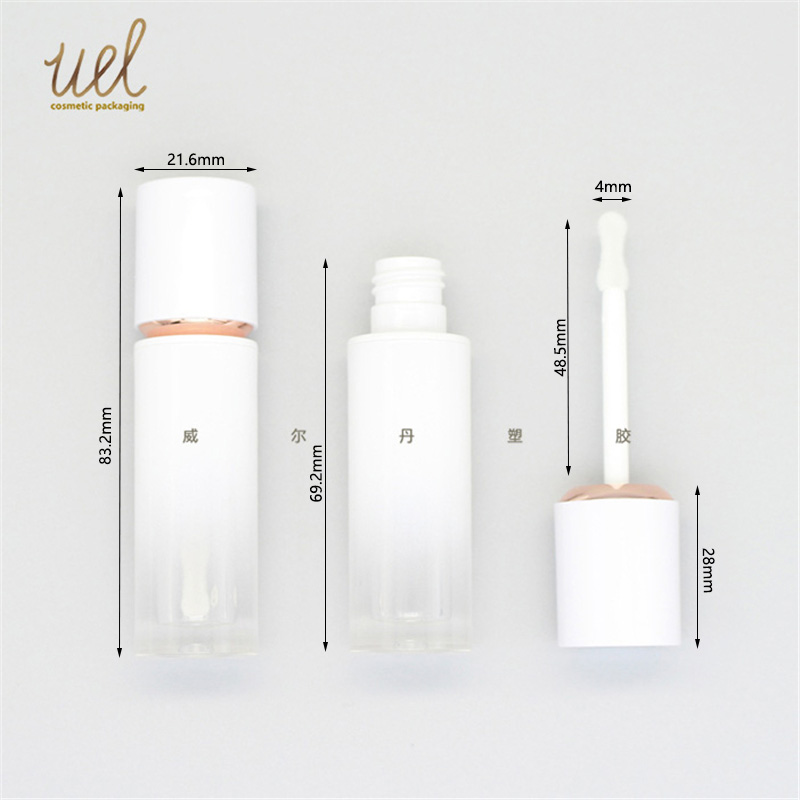 3ml round lip gloss tube